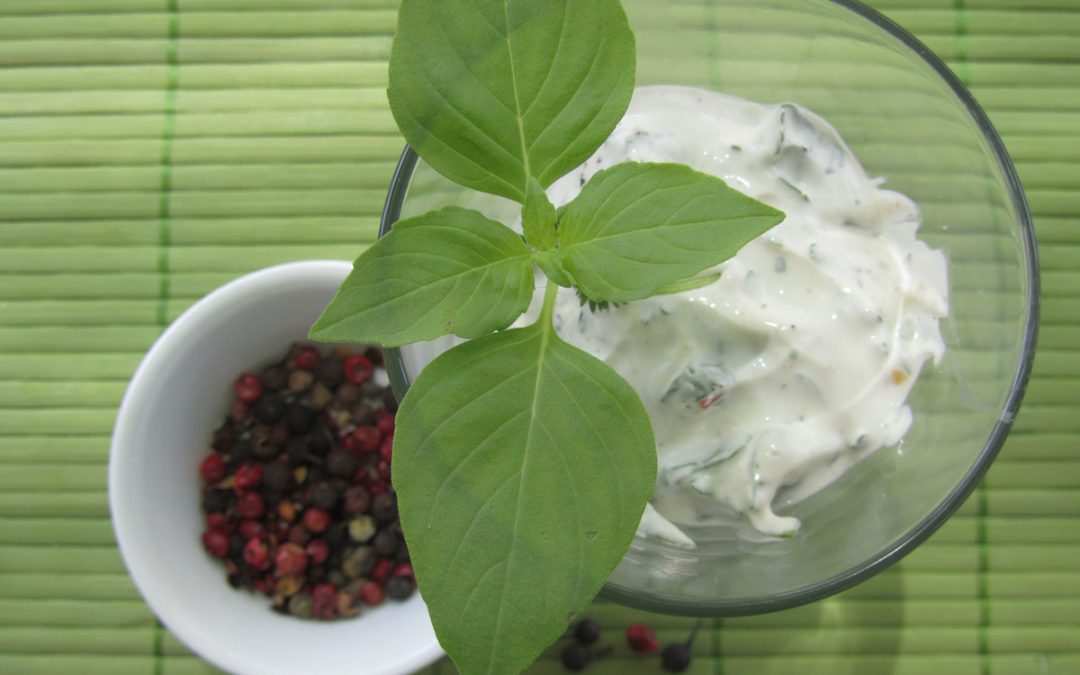 Dip Hit: Ziegenkäse-Dip mit Oliven